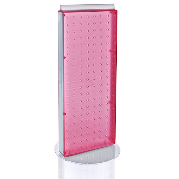 Non-Revolving 8"W x 20.75"H Pegboard Counter Display